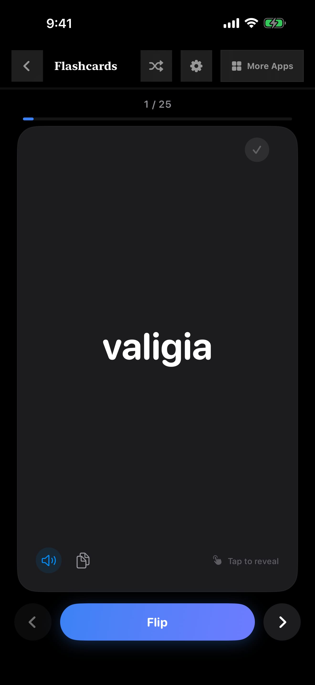 192 1787703748 5 iPhone shot 05 flashcards dark