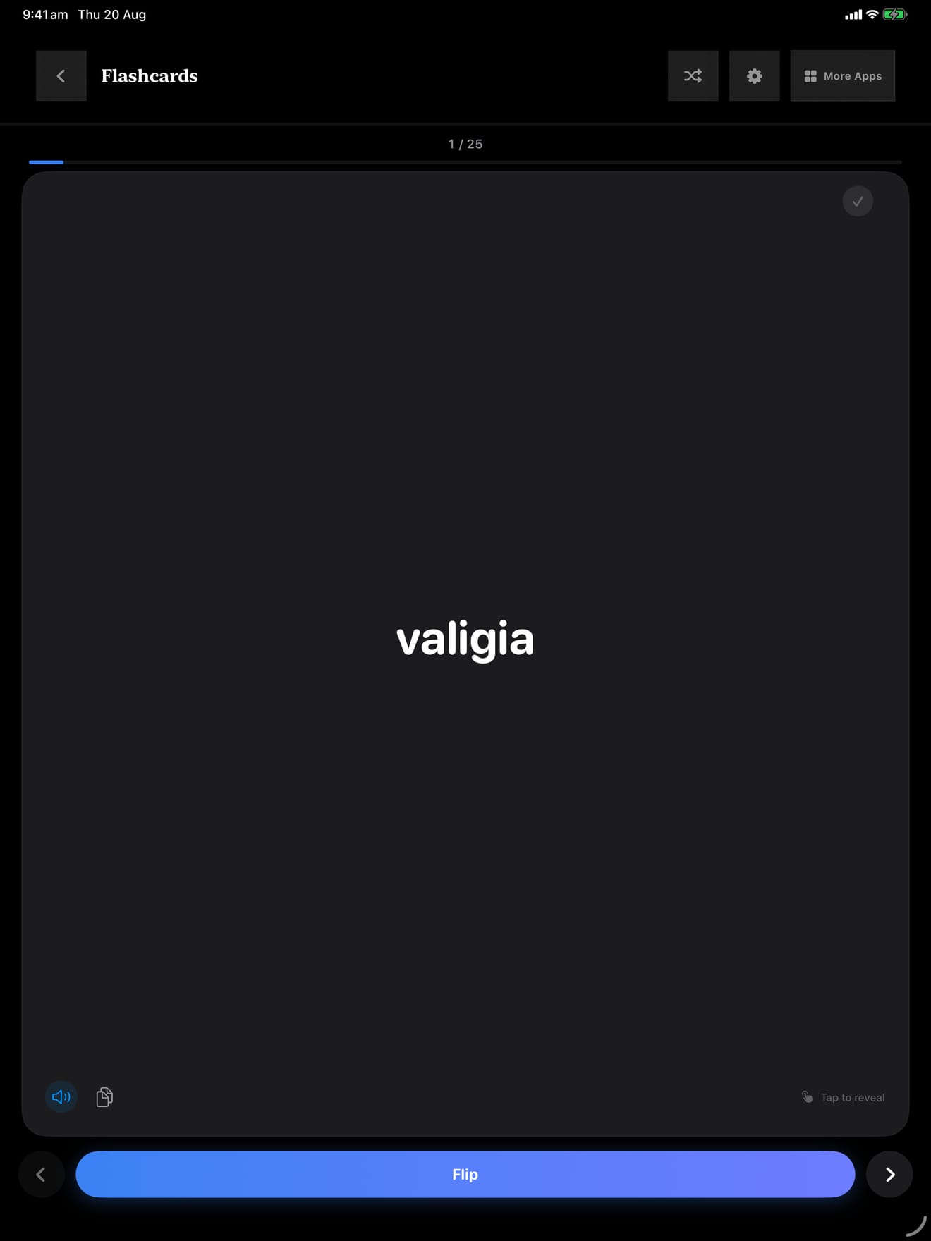 192 1787703749 5 iPad shot 05 flashcards dark