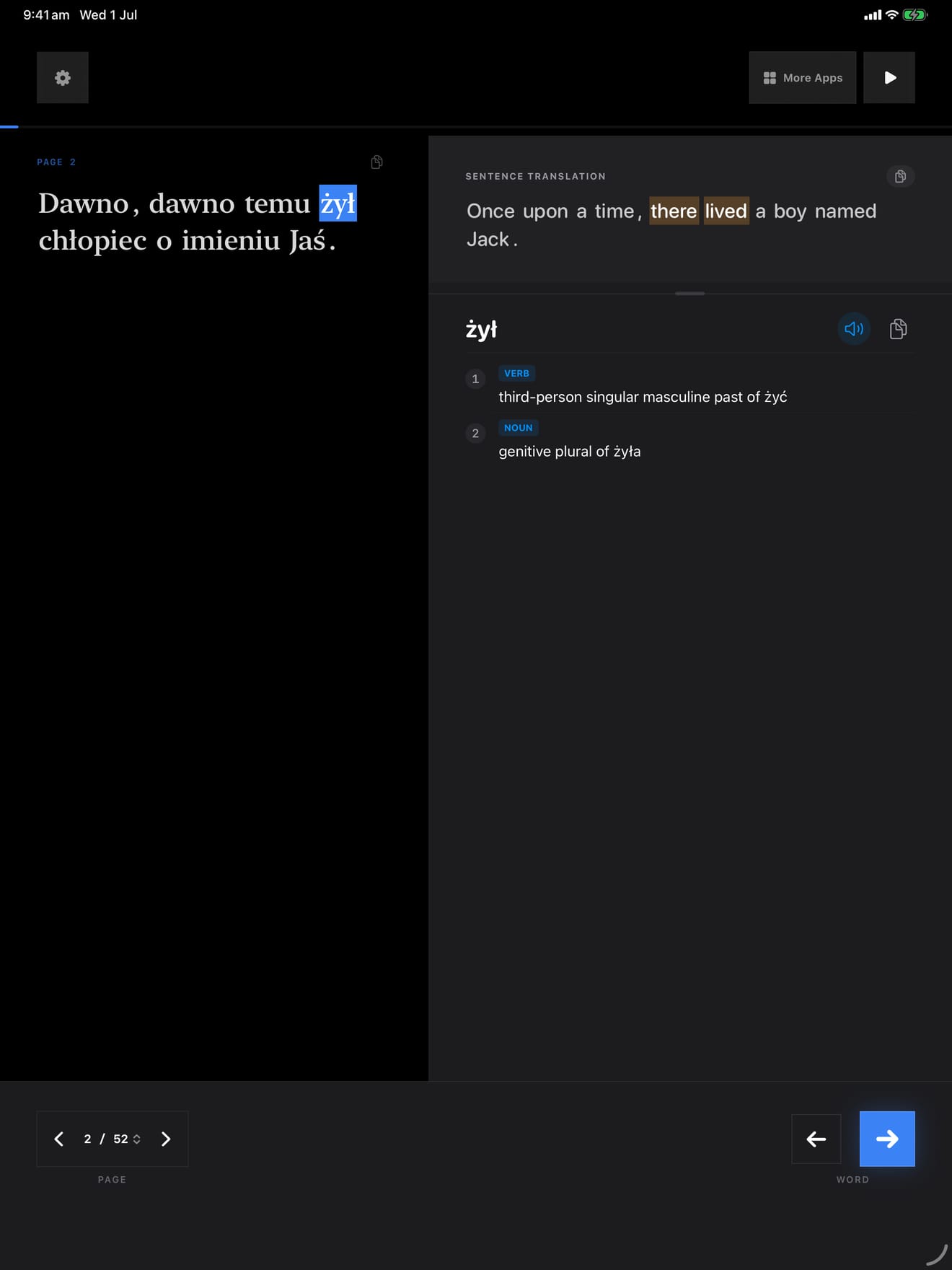 364 1782831528 2 iPad shot 02 lookup dark