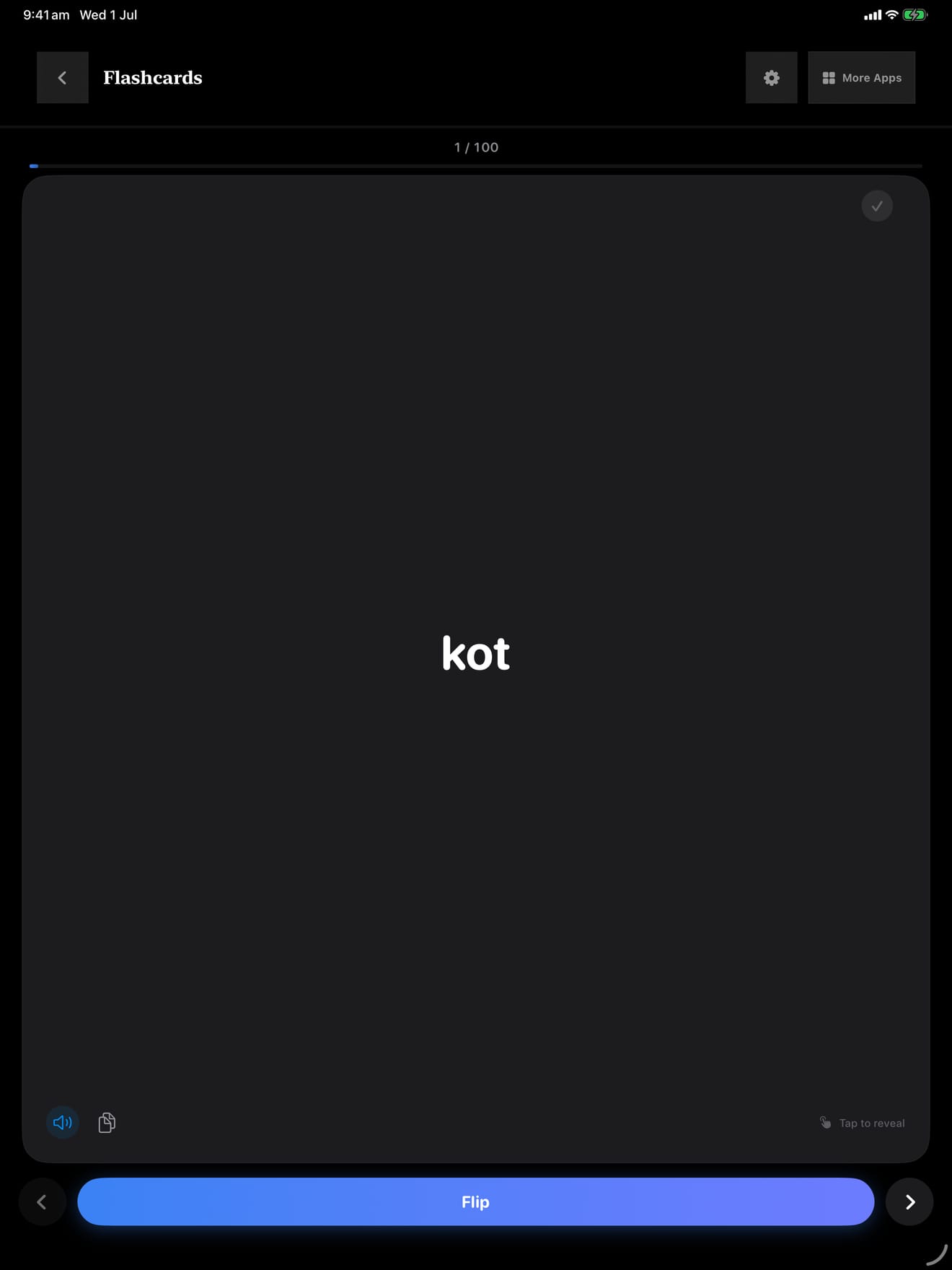 365 1782832178 0 iPad shot 01 flashcard dark