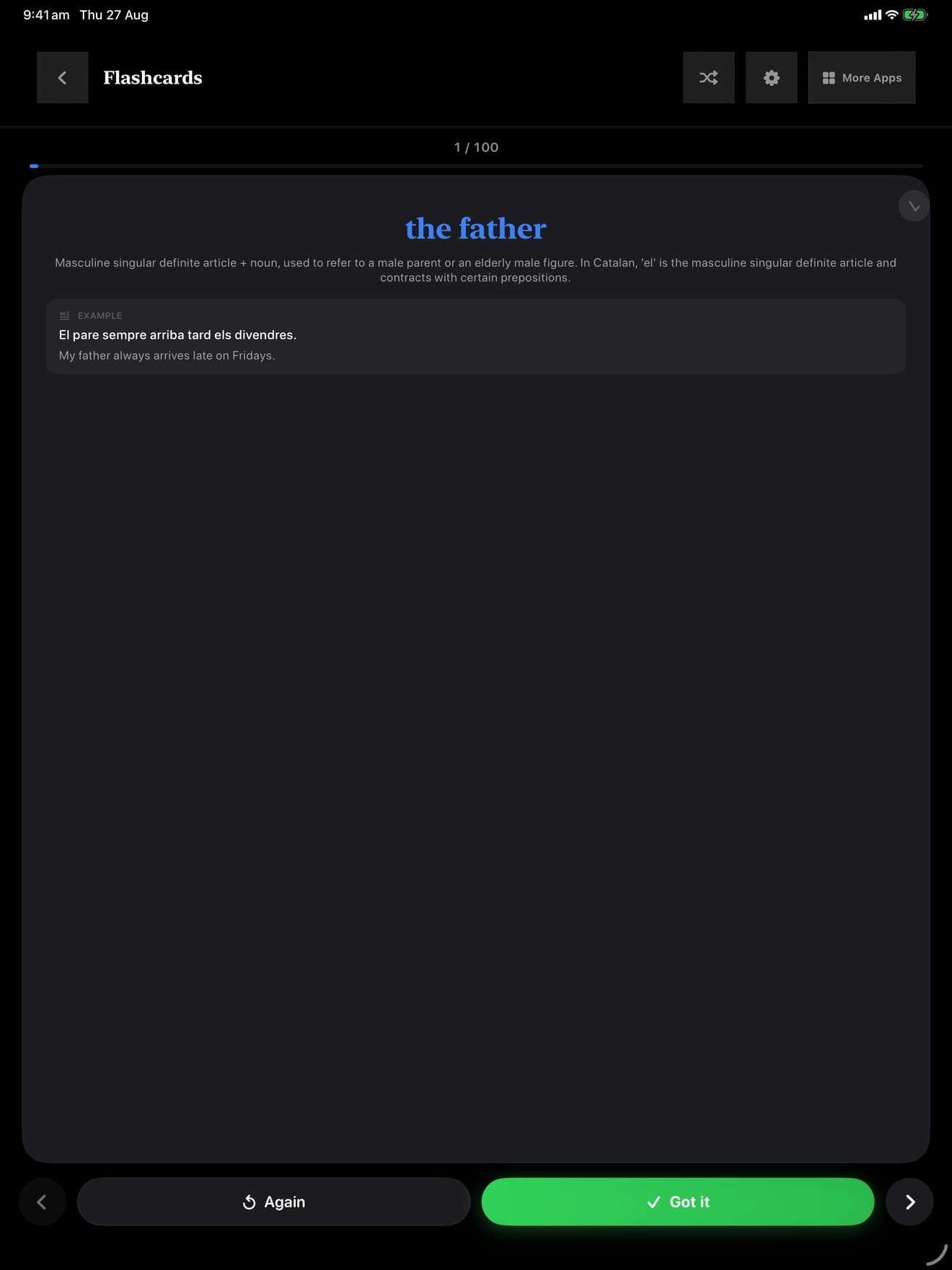 495 1787790101 1 iPad shot 02 flashcard flipped dark