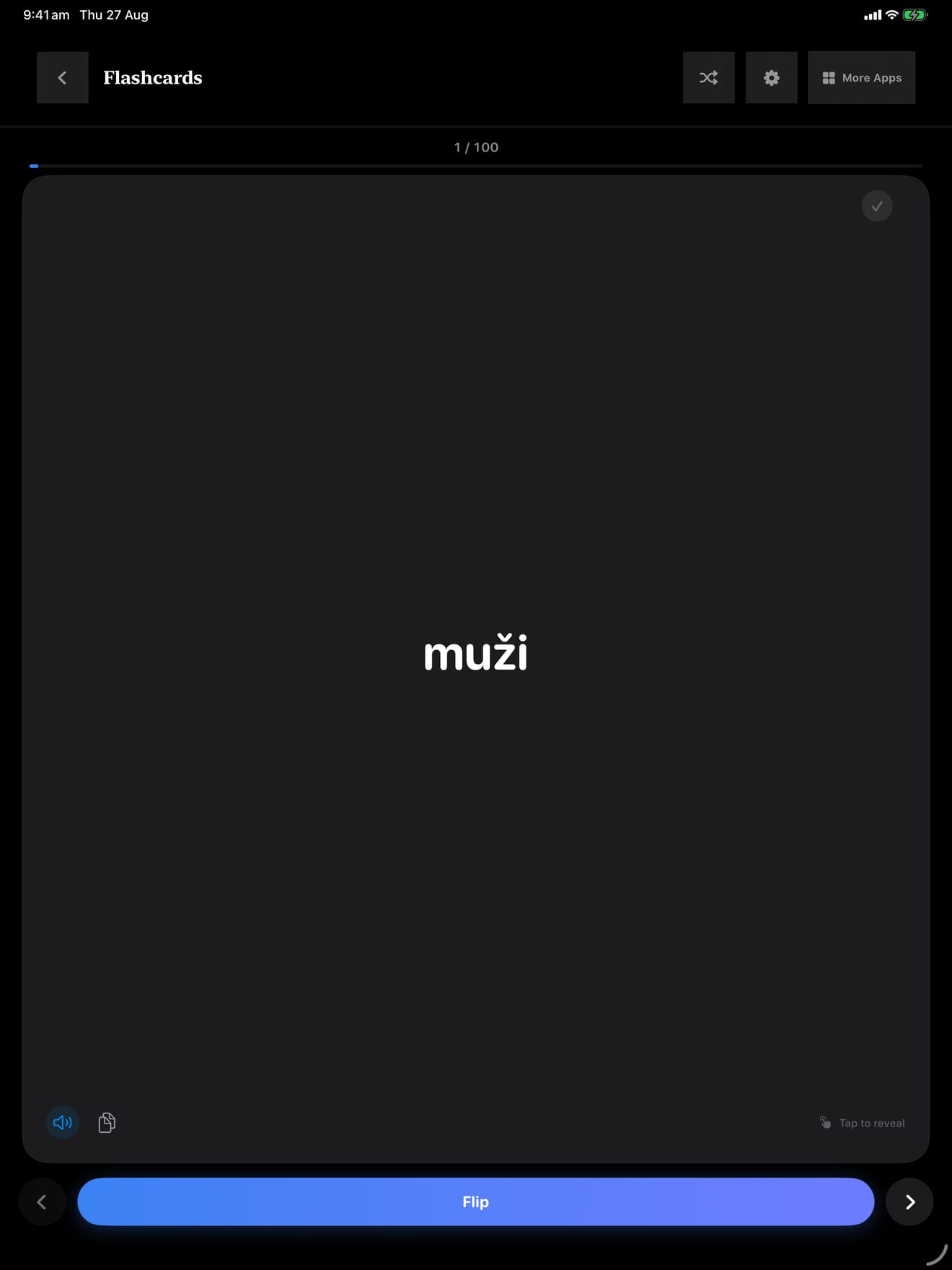 501 1787790336 0 iPad shot 01 flashcard dark