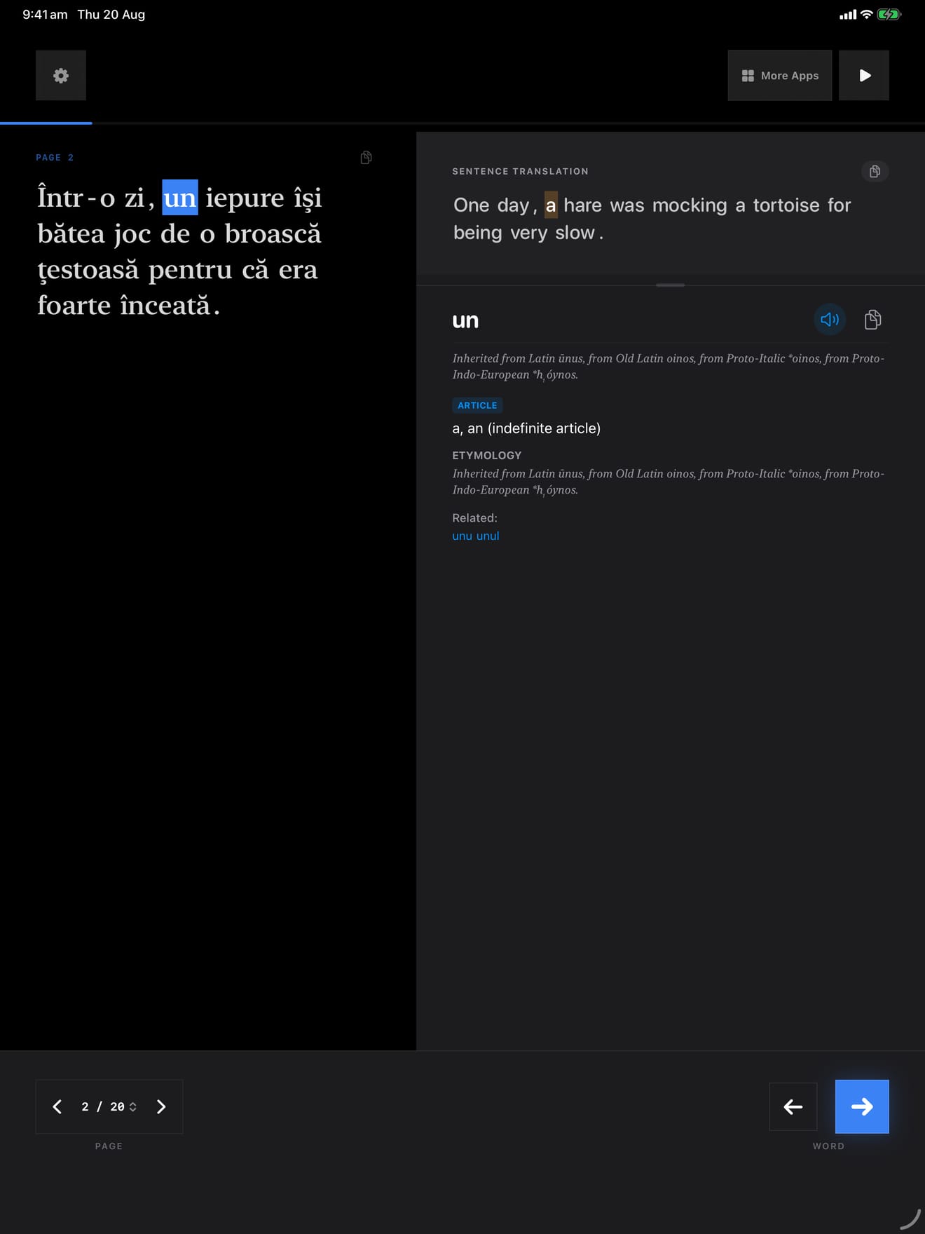706 1788151628 2 iPad shot 02 lookup dark
